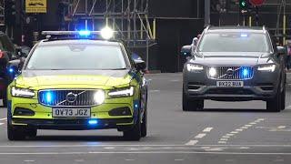 Emergency services responding during protest up central London | Metropolitan Police