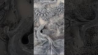 Nghệ nhân trạm khắc tranh đá #anhthoda #anhthodamyngheninhbinh #xuhuong