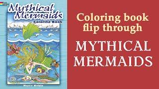 Mythical Mermaids #Coloring Book  by Marty Noble