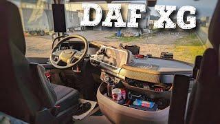 POV. New DAF XG INTERIOR.