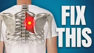 How To FIX Rhomboid Pain & Shoulder Blade Pain FAST