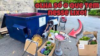 Dumpster diving! Olha só o que tem no lixo dos Estados Unidos!