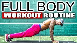 20 MINUTE FULL BODY WORKOUT(NO EQUIPMENT)