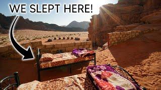 We Slept Here for Only 8 DOLLARS! | Wadi Rum, Jordan 