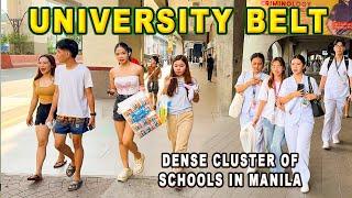 U-BELT Walking Tour | Legarda, Mendiola, Recto, España | University Belt 2024 | Philippines