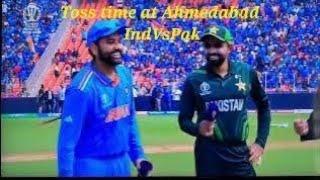 Toss time | India vs Pakistan | Worldcup 2023 ODI at Ahmedabad Narendra Modi Stadium | joel