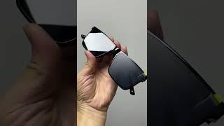 Unboxing pure black sunglasses cool look #shorts #trending  #trending #sunglasses