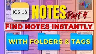 How to Organize Apple Notes: Tags, Folders & Smart Folders Explained