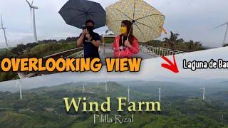 ONE OF THE LARGEST Wind Farm in the Philippines | Pililla Rizal Windmill Farm