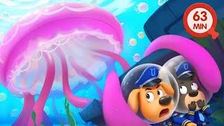 The Giant Jellyfish | Safety Tips | Kids Cartoons | Police Rescue | Sheriff Labrador