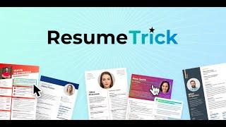 Introducing Resume Trick - Your New AI-Powered Resume Builder