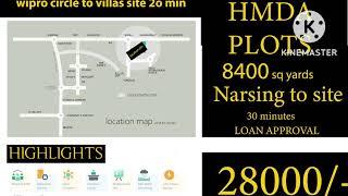 Villa plots in Mokila at low cost...Those who are direct message on WhatsApp please don't wast plz