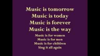 Boney M - Let It All Be Music (Lyrics)