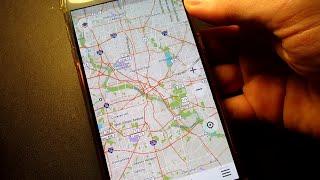 Organic Maps overview (smartphone navigation)