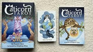 Caticorn Tarot  FULL Flip Through