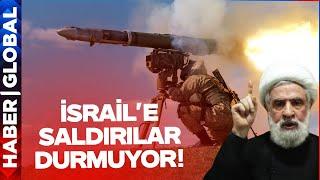 İsrail'e Bombardıman Durmuyor! Onlarca Füze İsabet Etti İsrail Ordusu Geri Çekildi!