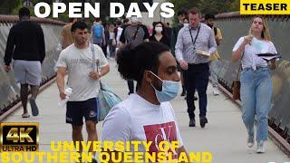 ⁴ᴷ Open Day University of Southern Queensland courses entry pathways accommodation support Aug 2022