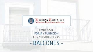 Ejemplos de diseño de balcones - Forja Domingo Torres