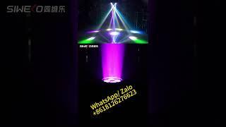 Siwelo ---qUAD LED 4X40W  Zoom focus DMX LED MOVER with Diamond Shape Lense Osram LED Hight Bright