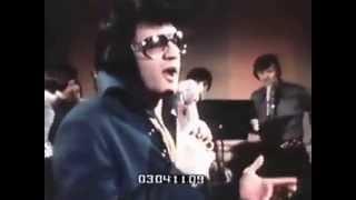 Elvis Presley California Studios kidding around.  March 31, 1972   uploaded by danny1966