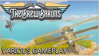 The Brew Barons : Various Gameplay