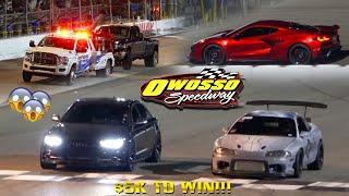 2024 OWOSSO SPEEDWAY SPECTATOR DRAGS $5K TO WIN!!!