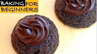 Eggless Chocolate Cake Recipe - Baking In A Convection Microwave