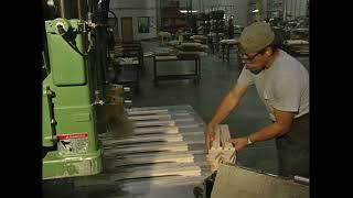 Fender Factory  - Strat Neck on Copy Lath and then a look at how a Strat Neck is cut on a CNC