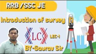 Lec- 1:- Introduction of survey for SSC JE and RRB JE Exam By Gaurav Sir Locus classes