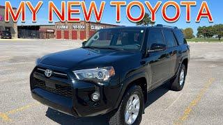 I Put My Money Where My Mouth Is…MY NEW 2024 4Runner!