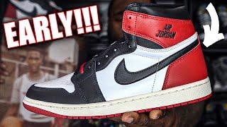 I LOVE EM! HANDS DOWN THE BEST JORDAN 1 REIMAGINED! JORDAN 1 BLACK TOE REIMAGINED SNEAKER REVIEW