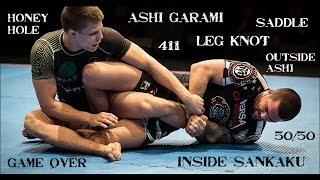 A Guide To The Main Leglock Positions: Ashi Garami, Saddle, Leg Knot, 50/50, Outside Ashi