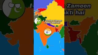 Pakistan is Cheating to India | Countryballs in Hindi #shorts #countryballs