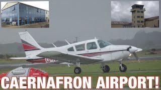 CAERNAFRON AIRPORT | TOUR + PLANESPOTTING | 27/08/20