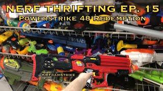 KBFoamStrike's NERF THRIFTING Vlog Ep. 15: Powerstrike 48 Redemption