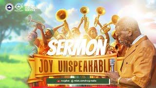 PASTOR E.A ADEBOYE SERMON | JOY UNSPEAKABLE