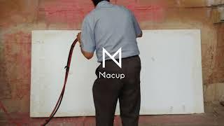 MAMPARAS PARA BAÑOS APLICACION DE ADHESIVO EN POLIESTIRENO | MACUP