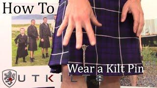 How To Wear A Kilt Pin - UT Kilts