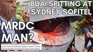 PNG INVESTMENT CONFERENCE, SYDNEY: Outrage Over Disgusting BUAI Spittle on Pavement & City  Bin)