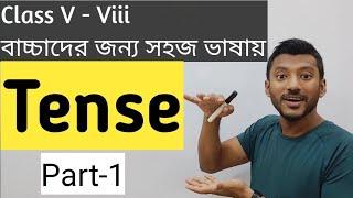 আর ভুলবে না টেন্স। Tense Basic Class for Junior Level Students - Bangla medium students