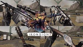 Ironsight All Weapons Showcase ( 4K 60FPS ) 2024