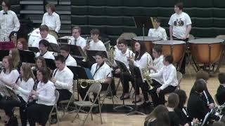 Buerkle Middle School Symphonic Band March 4 2020