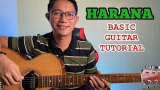 HARANA | BASIC GUITAR TUTORIAL | FOR BEGINNERS