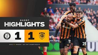 Bristol City 1-1 Hull City | Short Highlights | Sky Bet Championship