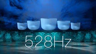 528Hz Self Love Immersion | Crystal Singing Bowls | Healing Love Frequency Meditation Sound Bath