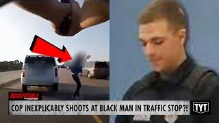 WATCH: Cop Shoots At Unarmed Man For No Reason In Traffic Stop, Hits Car On Highway