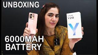 VIVO Y28 Unboxing/ 6000Mah,90hz,50MP