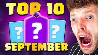 TOP 10 BESTE KARTEN im SEPTEMBER! (Nutze sie JETZT) | Clash Royale Deutsch