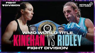 HUGE FEMALE DOMESTIC CLASH FOR WMO WORLD TITLE! Niamh Kinehan vs Naomi Ridley