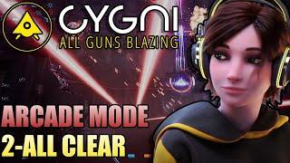 CYGNI: All Guns Blazing - Arcade Mode (Hard) - 2 Loops Clear - 6,544,465 Pts.